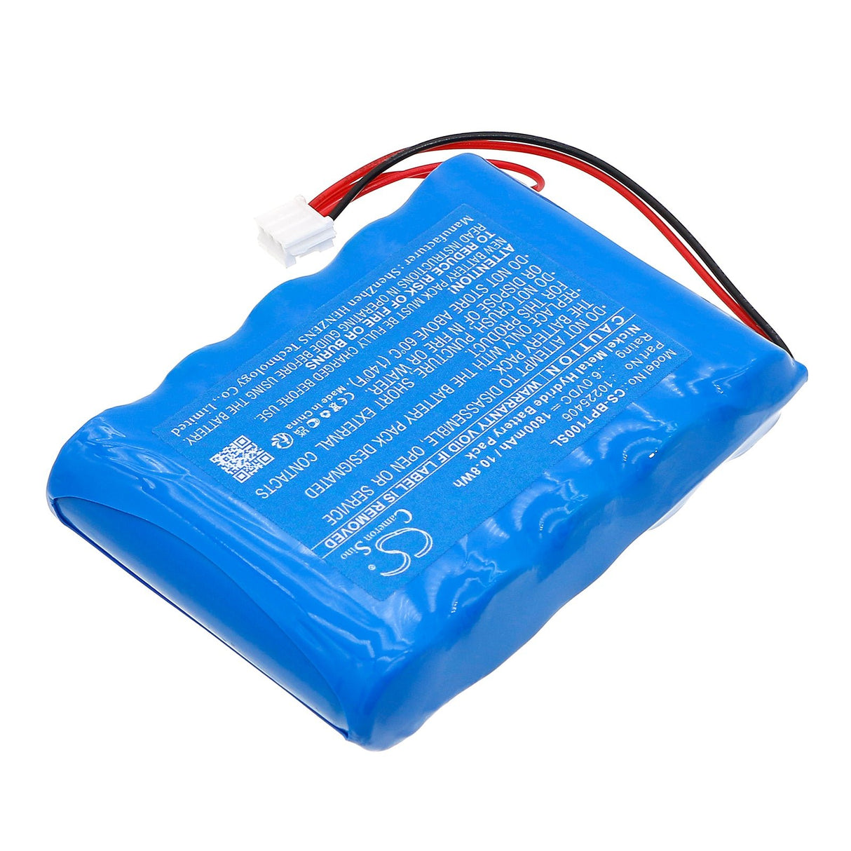 6.0V, Ni-MH, 1800mAh, Équipement, Enquête, Batterie de test compatible avec Benning, Drucker Pt1, Drucker Pt2, 10.8Wh Équipement, Enquête, Test Cameron Sino Technology Limited