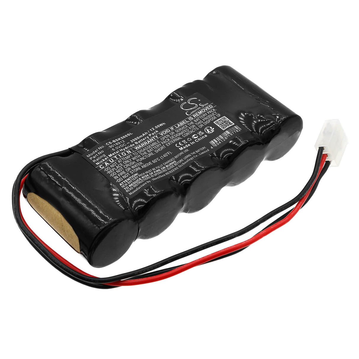 6.0V, Ni-MH, 2000mAh, Smart Home battery fits Bosch, 5014321a, Bd5000, D14, 12Wh Smart Home Cameron Sino Technology Limited