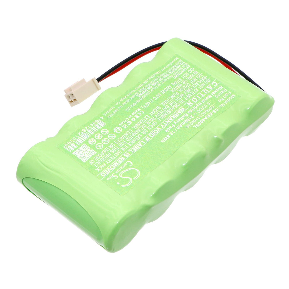 6.0V, Ni-MH, 2100mAh, batterie pour balances électroniques convient à Kern, Eg-a04, Eg-a06, 12.6Wh Balances électroniques Cameron Sino Technology Limited
