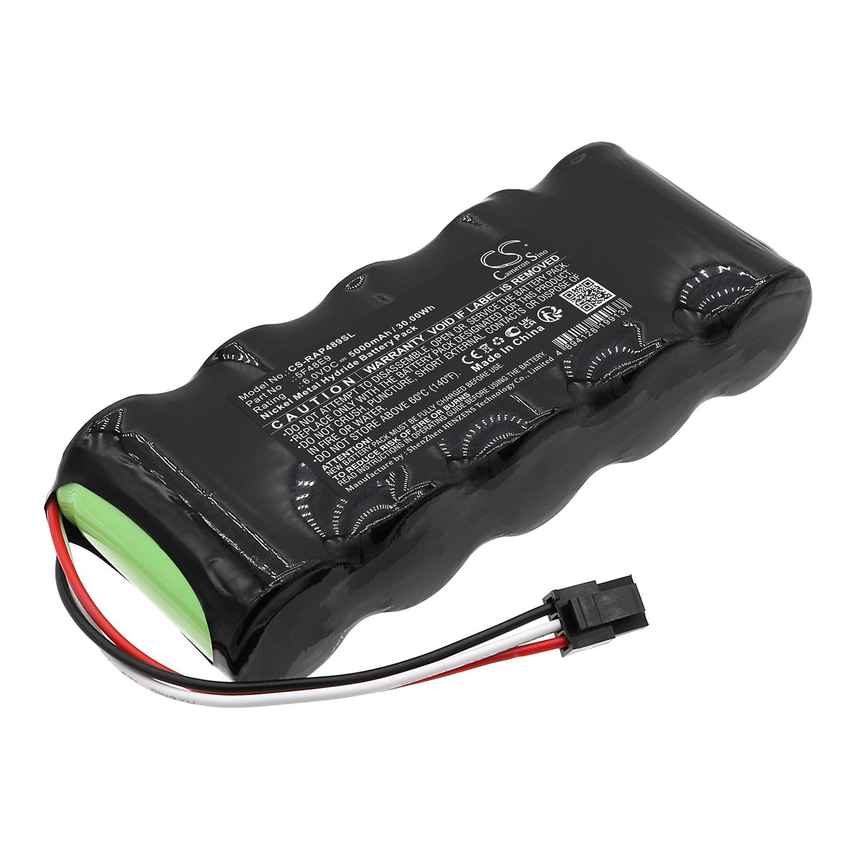 6.0V, Ni-MH, 5000mAh, Batterie de caméra de sécurité domestique compatible avec Ring, Sidewalk Bridge Pro, 30.00Wh Caméra de sécurité domestique Cameron Sino Technology Limited