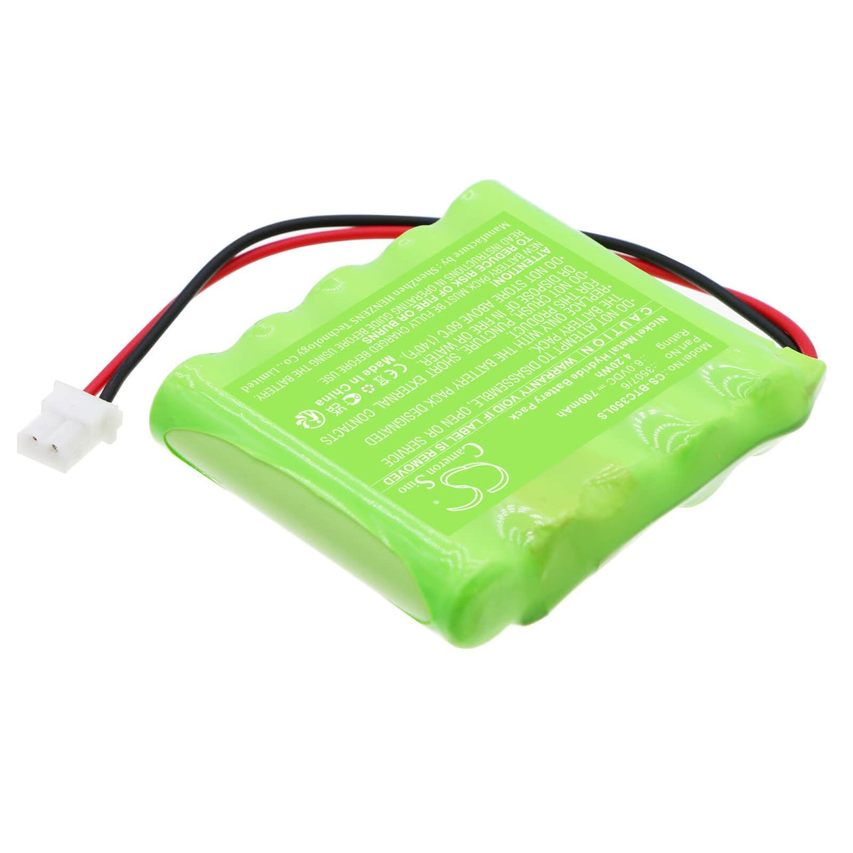 6.0v, Ni-mh, 700mah, Alarm Battery Fits Bticino, 3486, 3507/6, 4.20wh Alarm System Cameron Sino Technology Limited