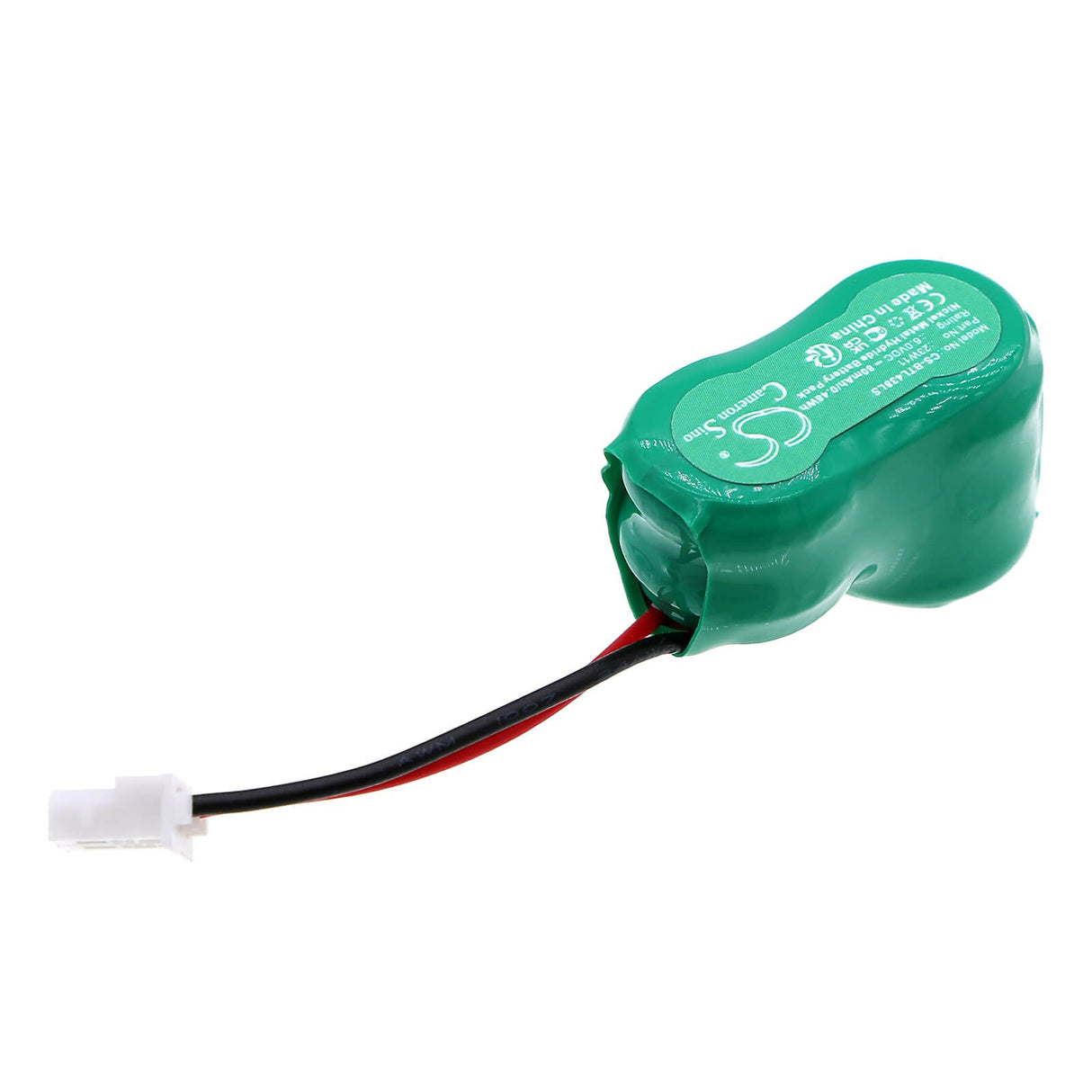6.0V, Ni-MH, 80mAh, Batterie d'éclairage d'urgence compatible avec Bticino, 23w11, L4380/b, N/nt/l4608, 0.48Wh Éclairage d'urgence Cameron Sino Technology Limited