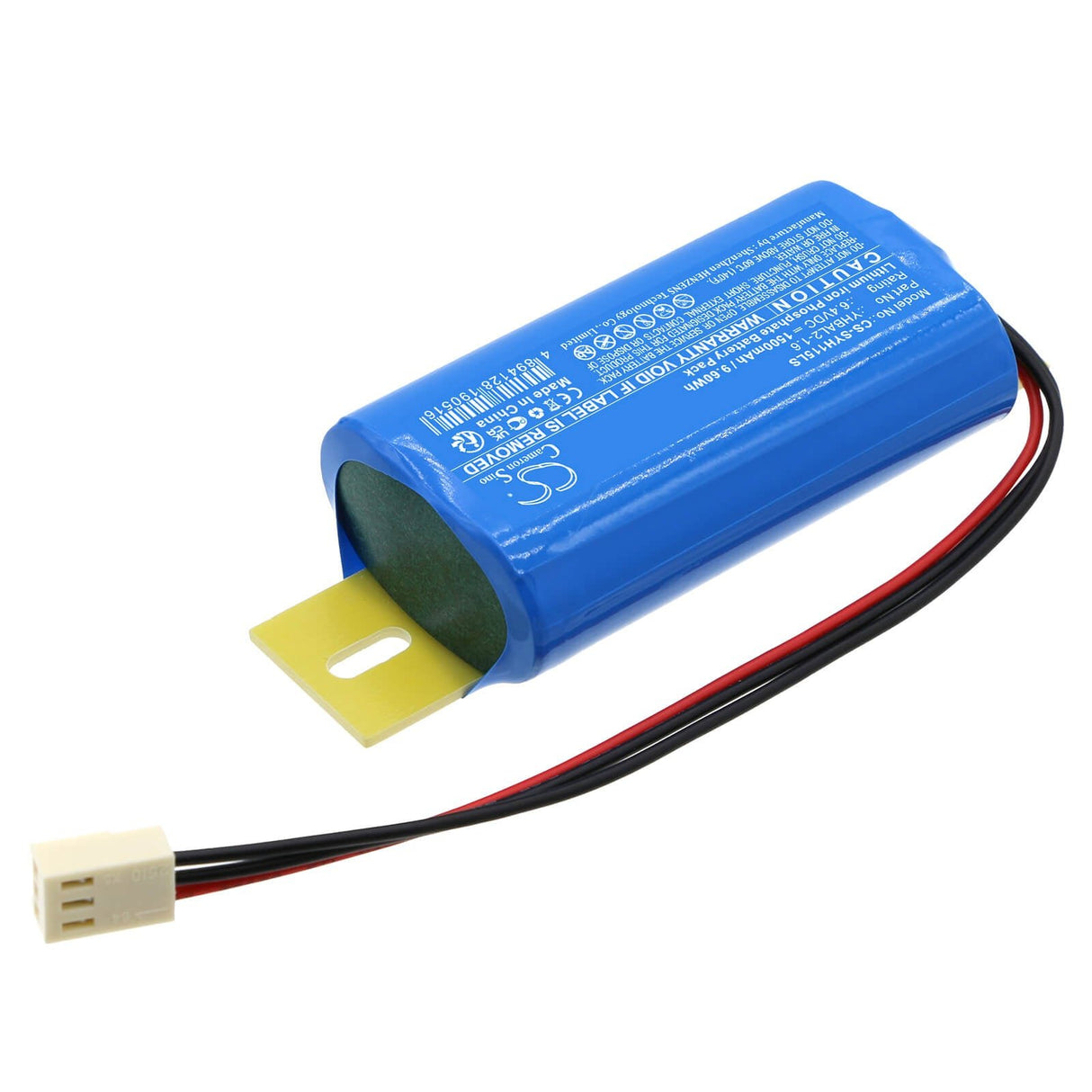 6.4V, LiFePO4, 1500mAh, batterie d'éclairage de secours convient à Streamer, Yhbal2-1.6, Yh11b-05wl, Yh11b-05wl-55, 9.60Wh Éclairage d'urgence Cameron Sino Technology Limited