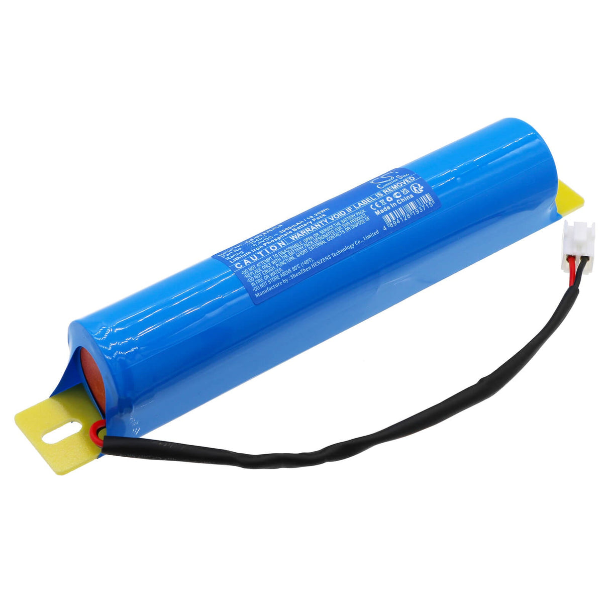 6.4V, LiFePO4, 3000mAh, batterie d'éclairage de secours s'adapte à Dotlux, 598999, 3538-140180, Mistralexit, 19.20Wh Éclairage de secours Cameron Sino Technology Limited