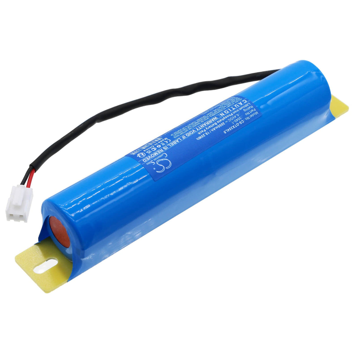 6.4V, LiFePO4, 3000mAh, batterie d'éclairage de secours s'adapte à Dotlux, 598999, 3538-140180, Mistralexit, 19.20Wh Éclairage de secours Cameron Sino Technology Limited