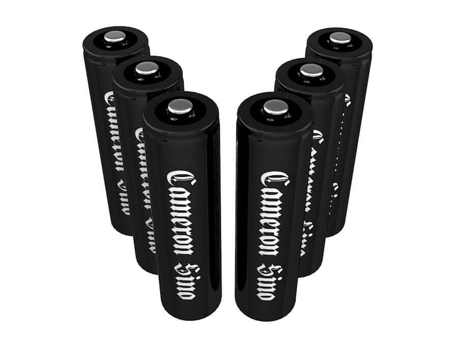 6pcs Aa Nimh Batteries 1.2v, 2200mah - 2.64wh AA Cameron Sino Technology Limited