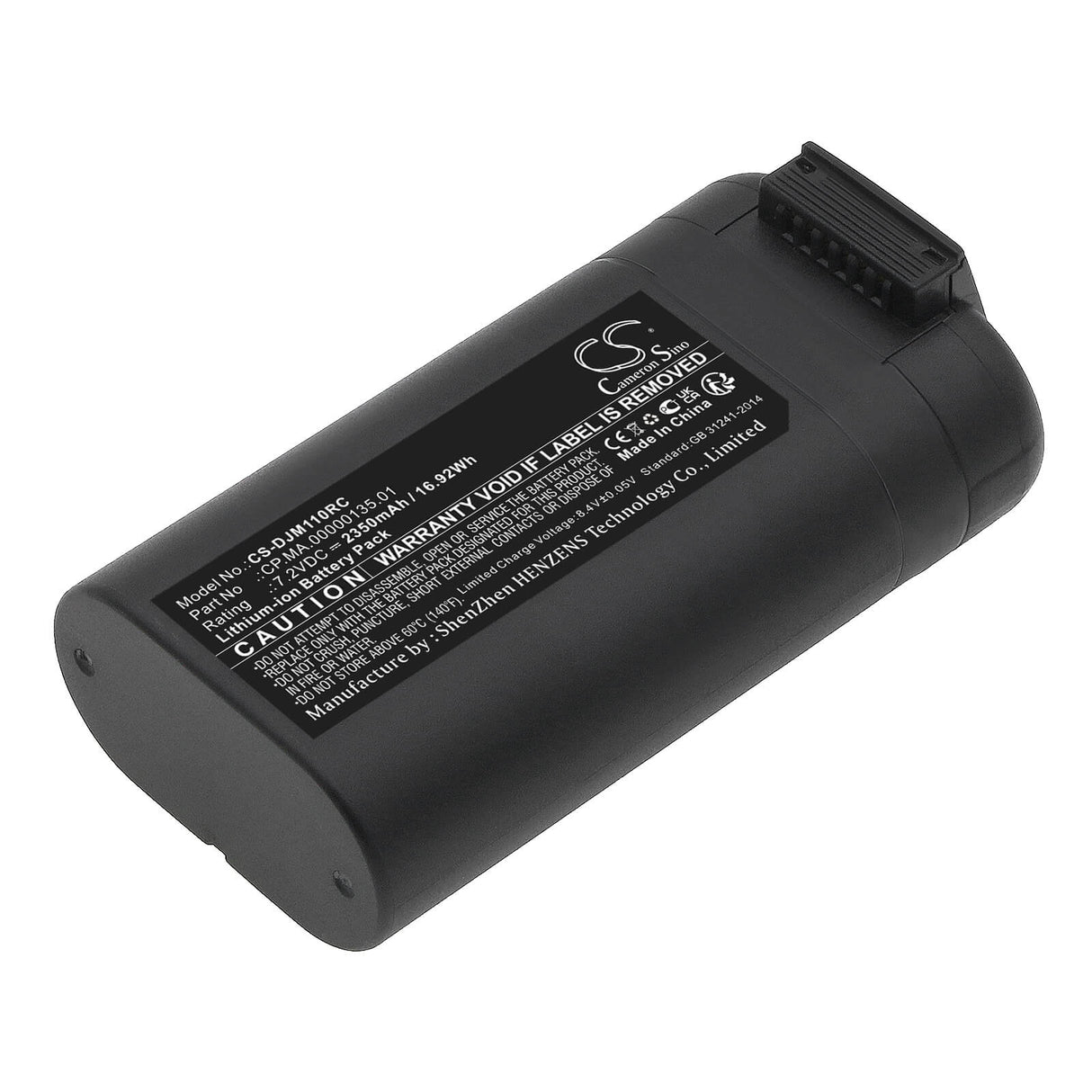 7.2v, Li-ion, 2350mah, Battery Fits Dji, Mavic Mini, Mavic Mini 2 Dual, 16.92wh Drones Cameron Sino Technology Limited