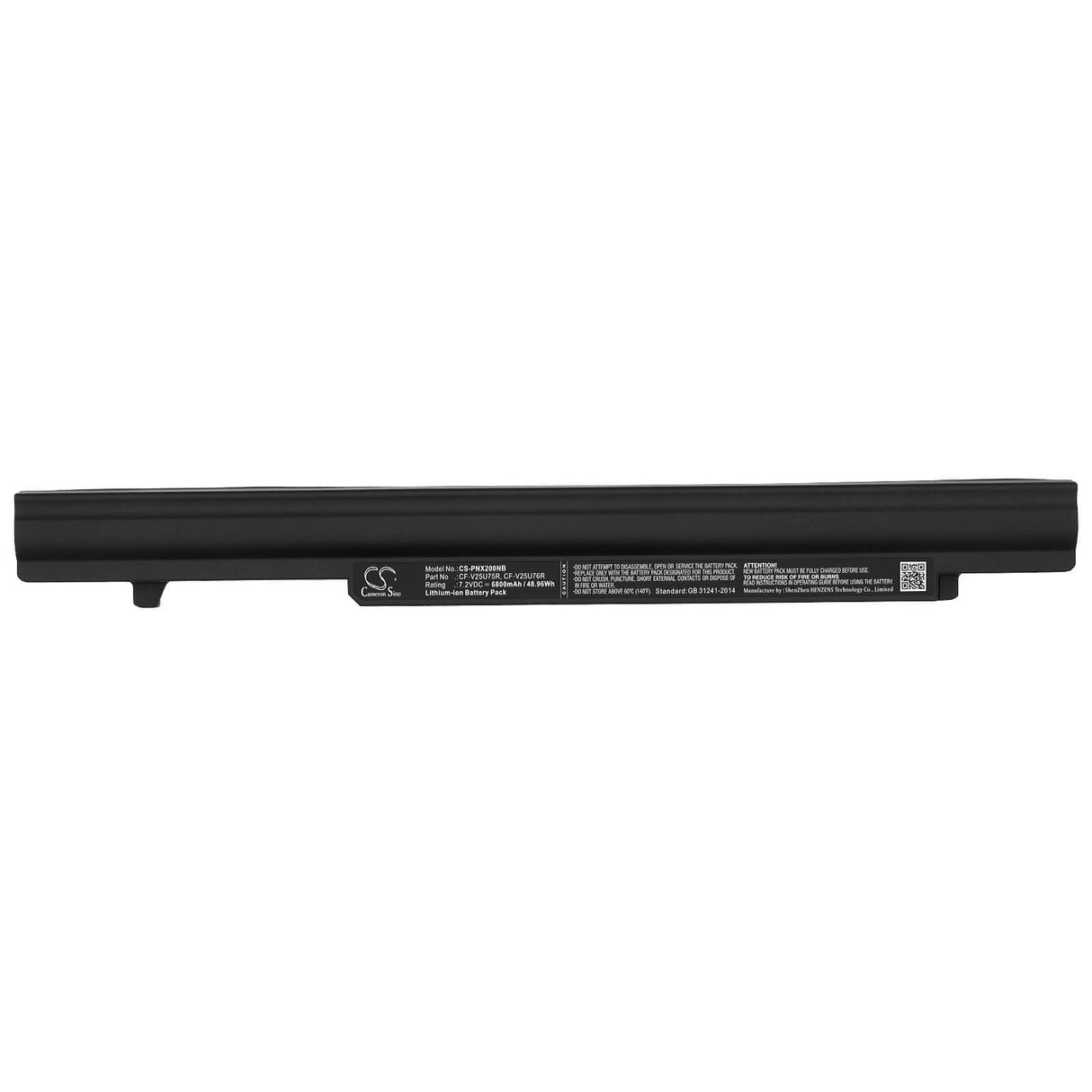 7.2v, Li-ion, 6800mah, Battery Fits Panasonic, Cf-nx1, Cf-nx2, 48.96wh Notebook, Laptop Cameron Sino Technology Limited
