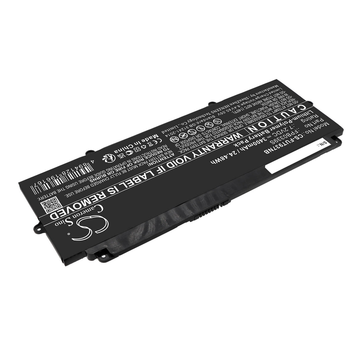 7.2v, Li-polymer, 3400mah, Battery Fits Fujitsu, Futro Mu937, 24.48wh Notebook, Laptop Cameron Sino Technology Limited