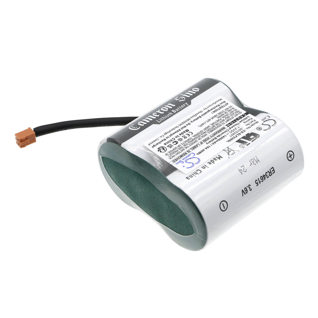 7.2v, Li-socl2, 14500mah, PLC Battery fits Elster, Fe230, 104.40wh PLC Cameron Sino Technology Limited (Dangerous Goods)