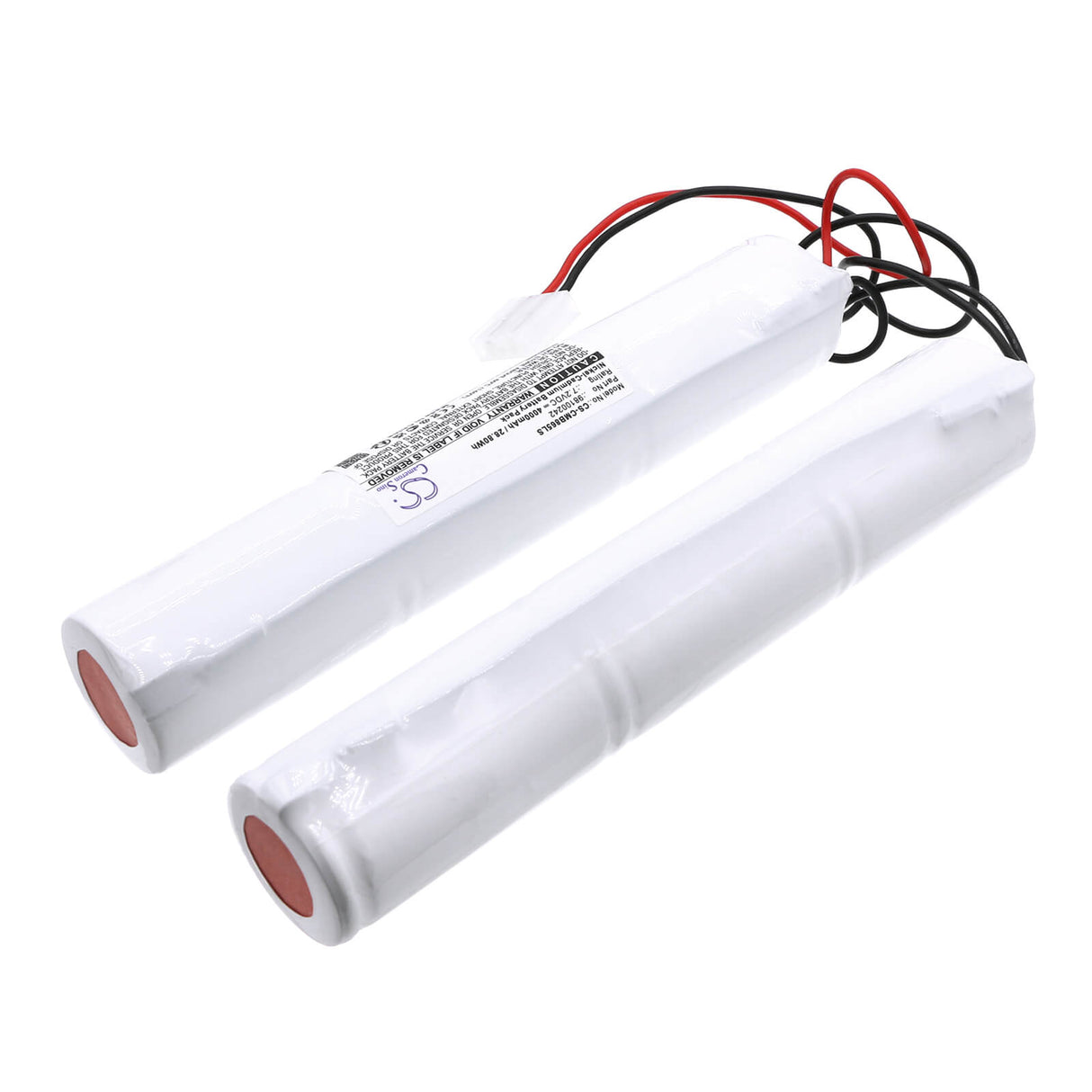 7.2V, Ni-CD, 4000mAh, Batterie d'éclairage de secours compatible avec Candelux, 98100242, M-ba 8-65.3, 28.80Wh Éclairage de secours Cameron Sino Technology Limited