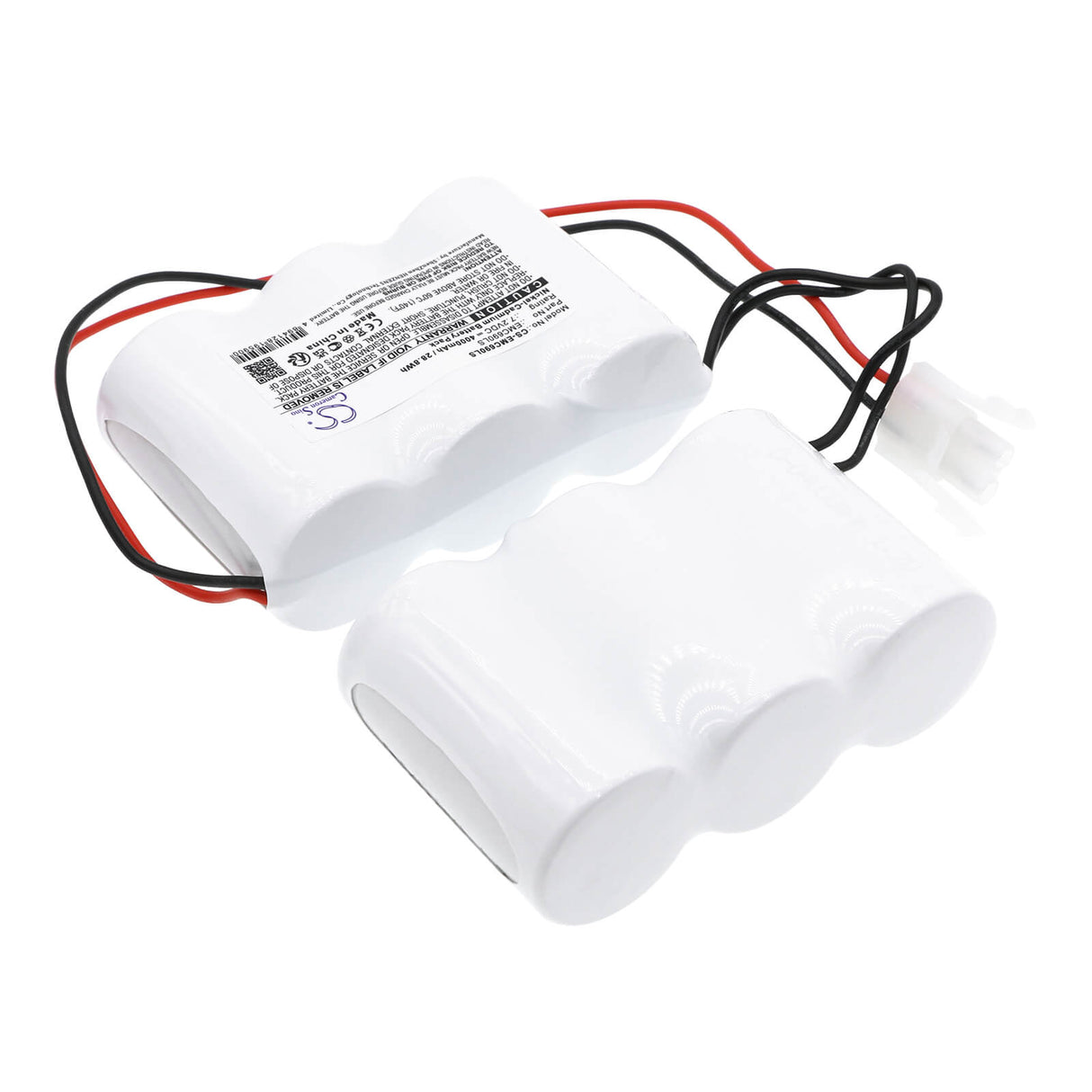 7.2V, Ni-CD, 4000mAh, batterie d'éclairage d'urgence compatible avec Cameron Sino Technologies, CS-EMC690LS, 28.8Wh Éclairage d'urgence Cameron Sino Technology Limited
