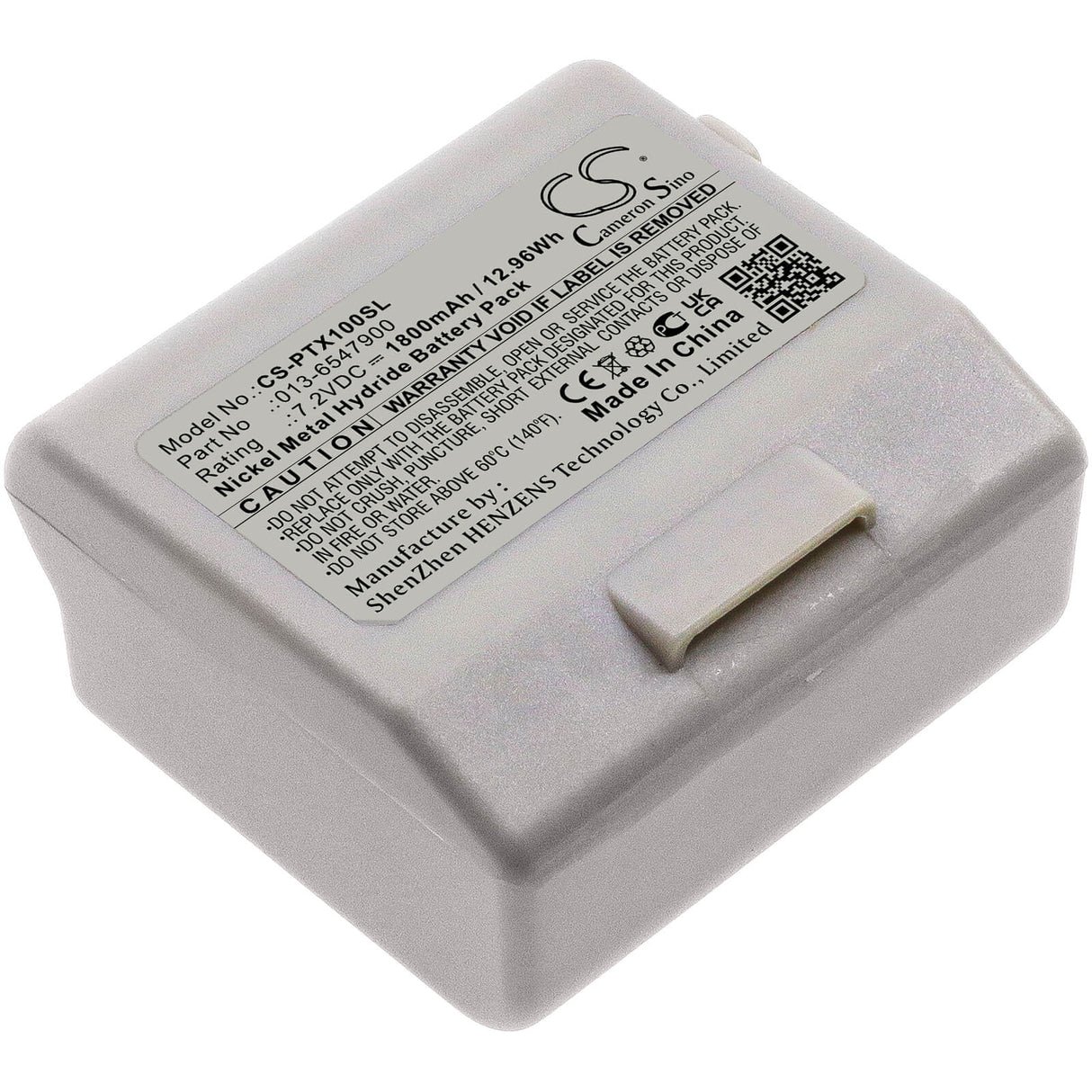 7.2v, Ni-mh, 1800mah, Battery Fits Plextalk, Book Port Dt, Ptx1, 12.96wh Batteries for Electronics Cameron Sino Technology Limited (Suspended)