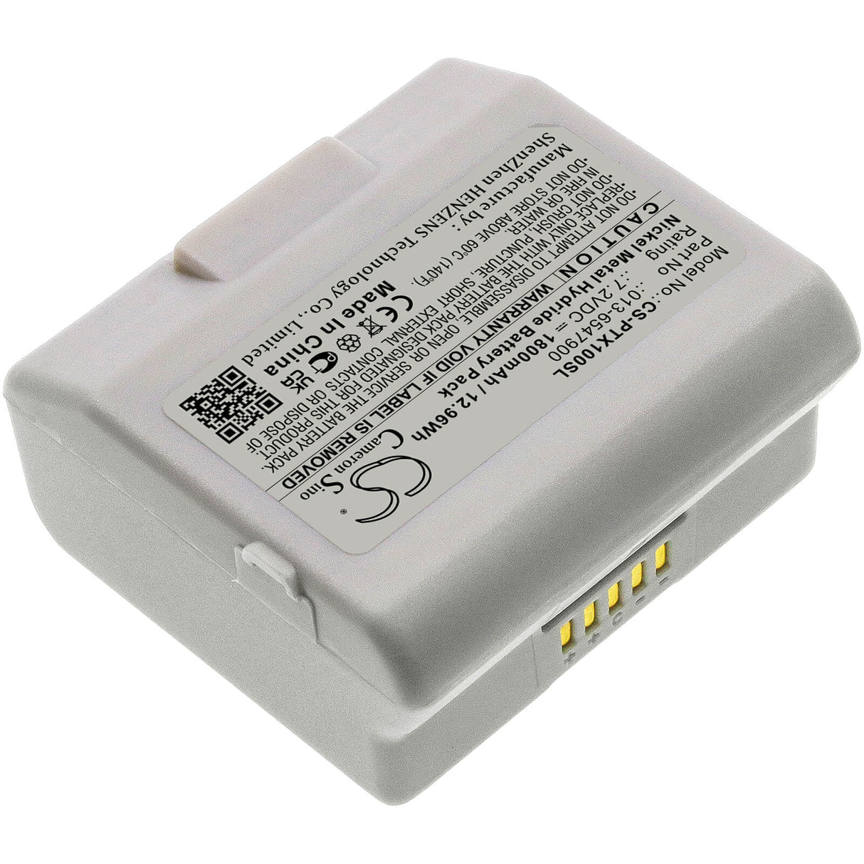 7.2v, Ni-mh, 1800mah, Battery Fits Plextalk, Book Port Dt, Ptx1, 12.96wh Batteries for Electronics Cameron Sino Technology Limited (Suspended)