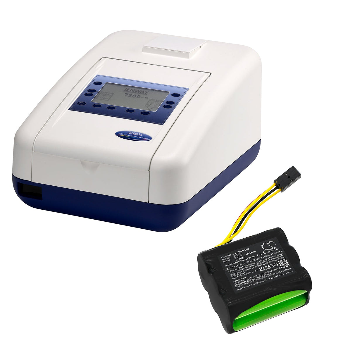 7.2V, Ni-MH, 1800mAh, Medical battery fits Gretagmacbeth, Densitometer D196, Densitometer D19c, 12.96Wh Medical Cameron Sino Technology Limited (Medical)