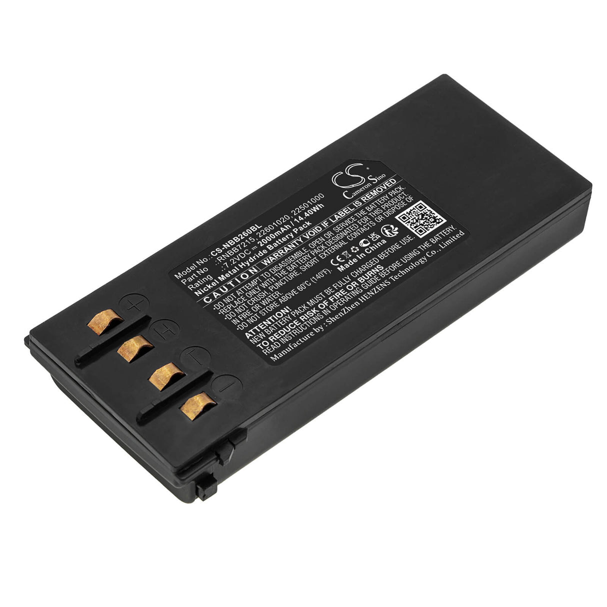 7.2v, Ni-mh, 2000mah, Crane Remote Battery Fits Hiab, 077 Hiduo, 088 Hiduo, 14.40wh Crane Remote Control Cameron Sino Technology Limited