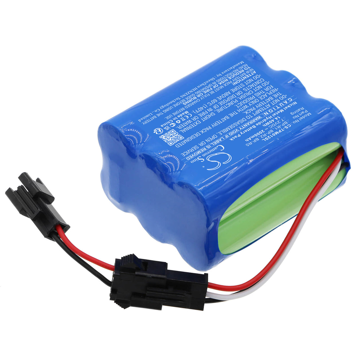 7,2V, Ni-MH, 2000mAh, batterie numérique DAB s'adapte à Teac, Tivoli Audio, Bp-r1, R1, R-1, 14,4Wh DAB Digital Cameron Sino Technology Limited
