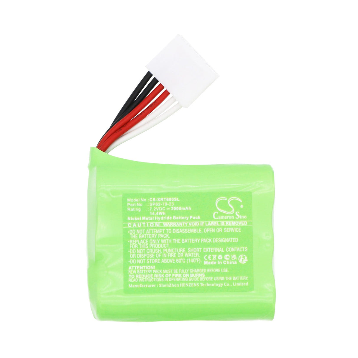 7.2V, Ni-MH, 2000mAh Equipment, Survey, Test Battery fits X-rite, Sp60, Sp62, 14.4Wh Equipment, Survey, Test Cameron Sino Technology Limited