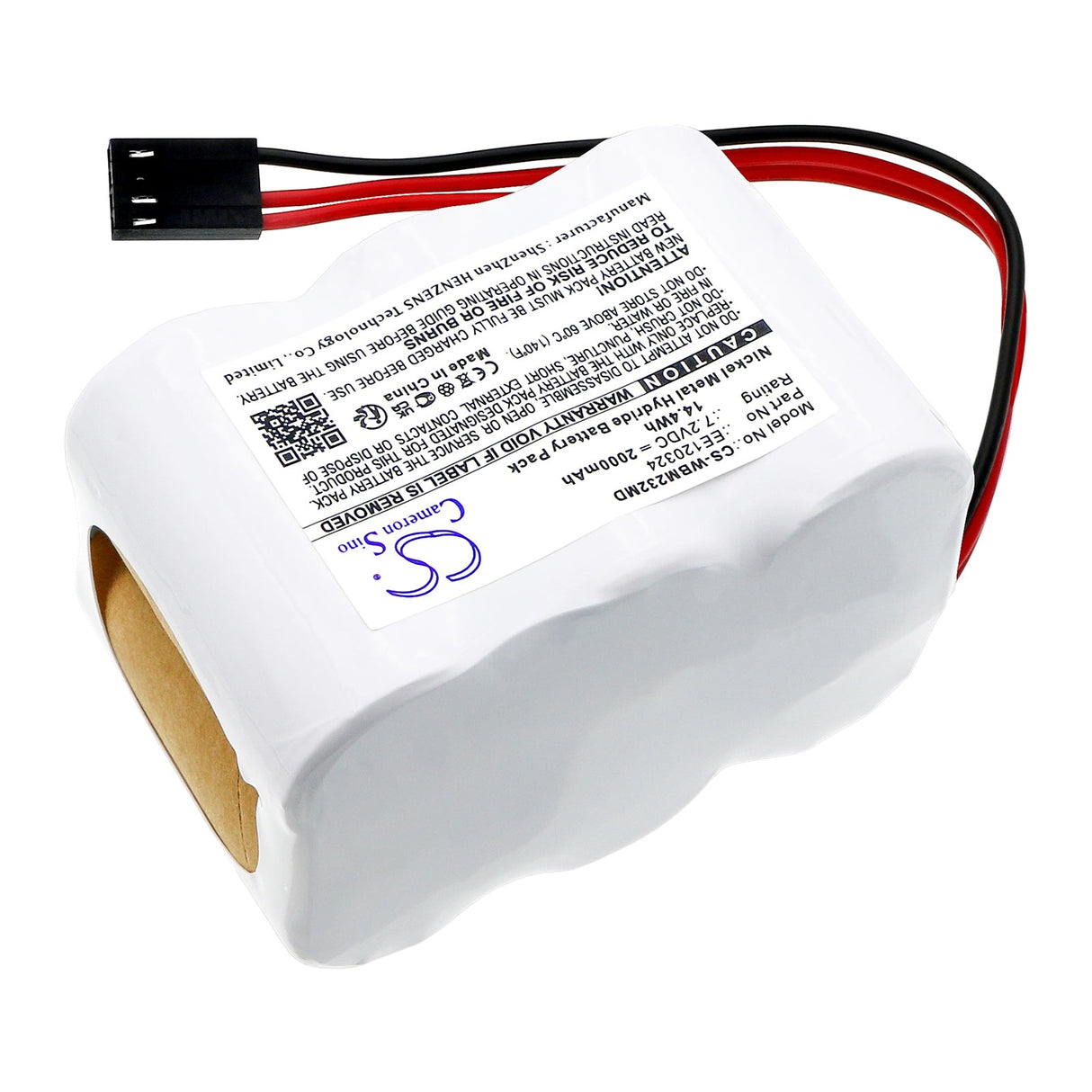 7,2V, Ni-MH, 2000mAh, Batterie médicale compatible avec Graystad, Am 232, Gsi 17, 14,4Wh Medical Cameron Sino Technology Limited (Médical)
