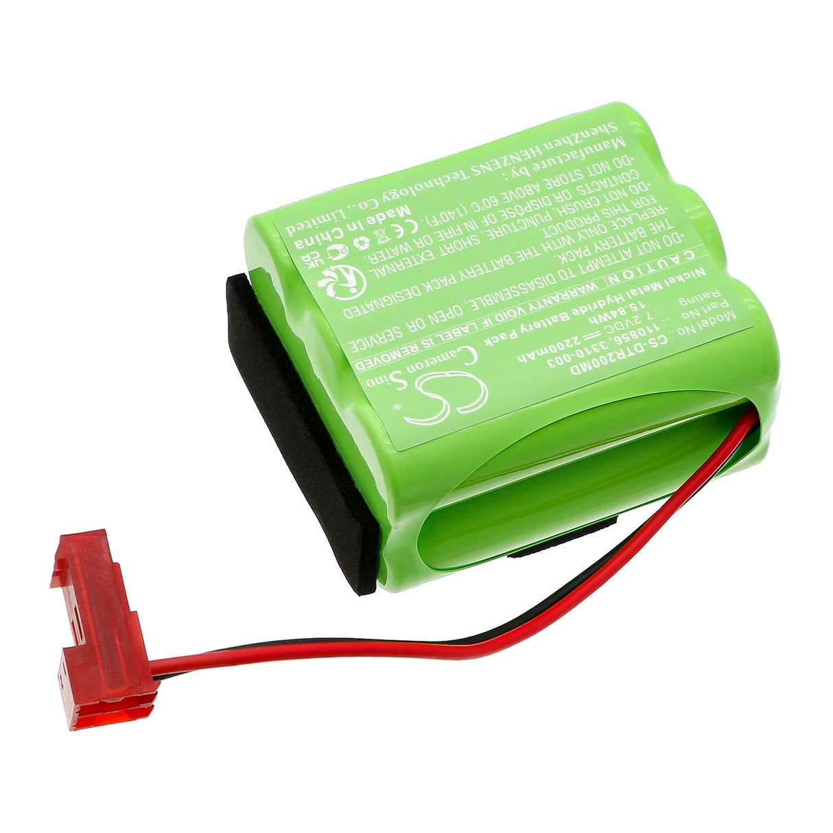 7.2V, Ni-MH, 2200mAh, Batterie médicale compatible avec Bio-med, Oxitest 2000, Oxitest 7 Plus, 15.84Wh Medical Cameron Sino Technology Limited (Médical)