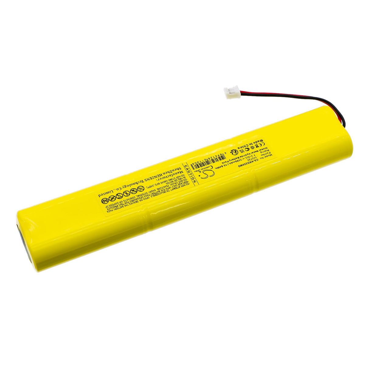 7.2V, Ni-MH, 2200mAh, Batterie médicale compatible avec Kern Chair, Scale Mpd250, 15.84Wh Medical Cameron Sino Technology Limited (Médical)