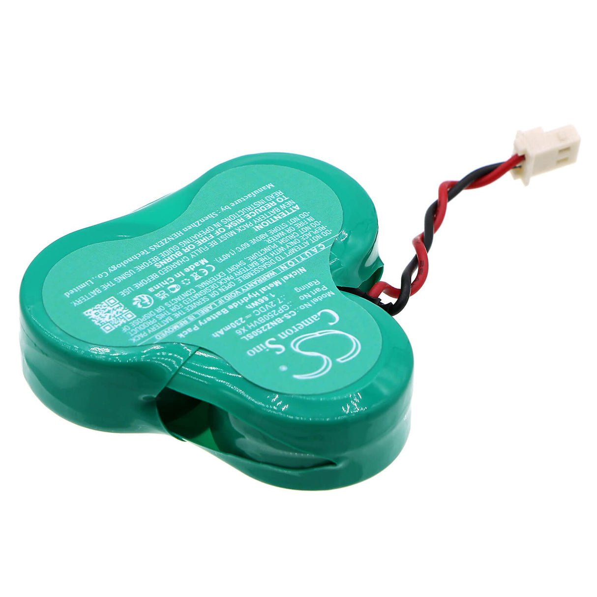 7.2V, Ni-MH, 230mAh, Siren Alarm battery fits Mercedes-benz, Gp250bvh X6, Viano 2004 Alarm Security, Vito 2003 Alarm Security, 1.66Wh Siren Alarm Cameron Sino Technology Limited