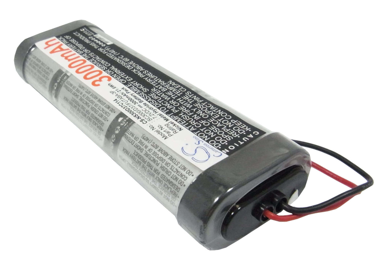 7.2V, Ni-MH, 3000mAh, Cars battery fits Rc, Cs-ns300d37c114, Cs-ns300d37c114, 21.6Wh Cars Cameron Sino Technology Limited