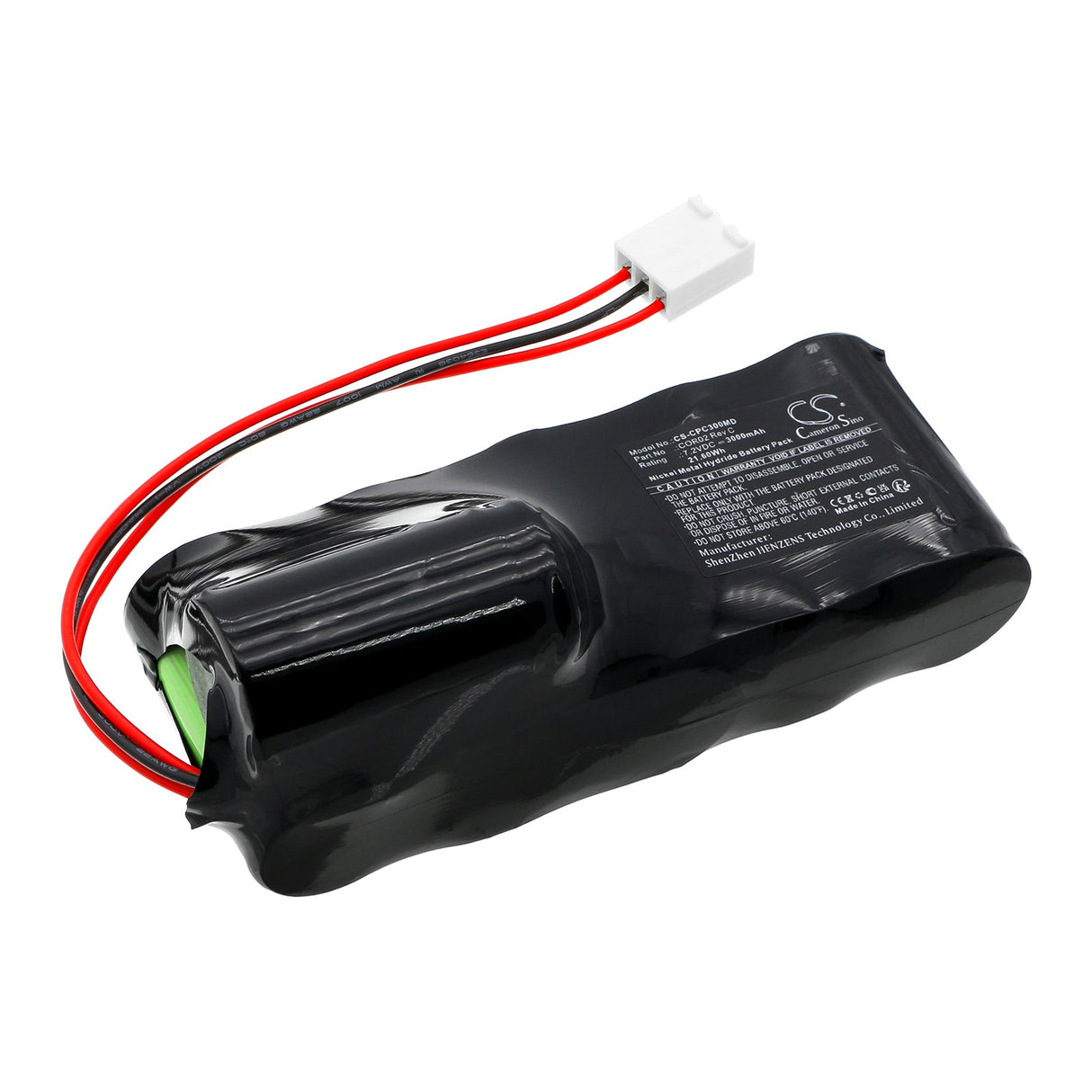 7.2v, Ni-mh, 3000mah, Medical Battery Fits Corpak Corflo 300 Enternal Pump, 21.60wh Medical Cameron Sino Technology Limited (Medical)