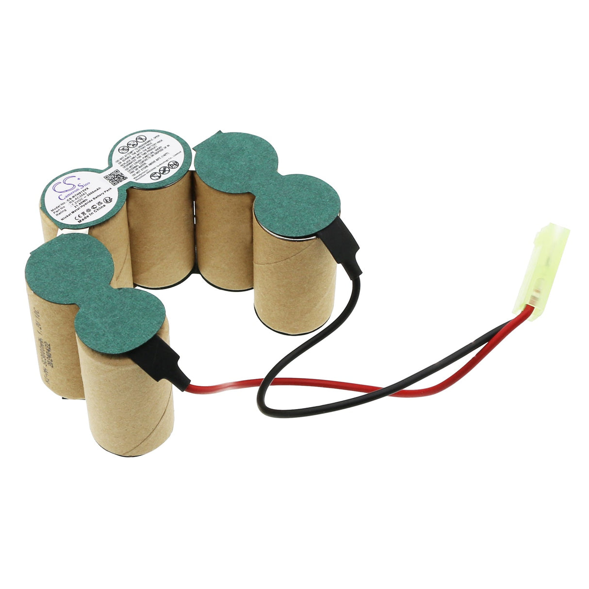 7.2v, Ni-mh, 3000mah, Vacuum Battery Fits Rowenta Ac912501, Cleanette Air Force, 21.60wh Vacuum Cameron Sino Technology Limited