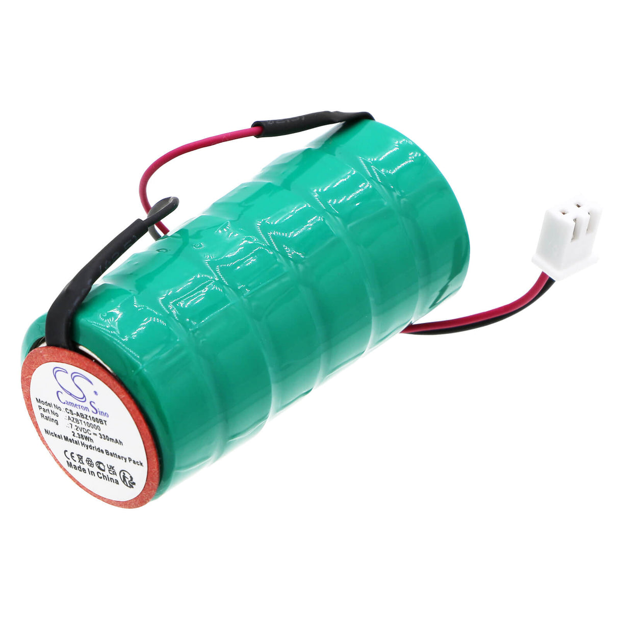 7.2v, Ni-mh, 330mah, Alarm Battery Fits Abus, Azsg10000, Azsg10001, 2.38wh Alarm System Cameron Sino Technology Limited