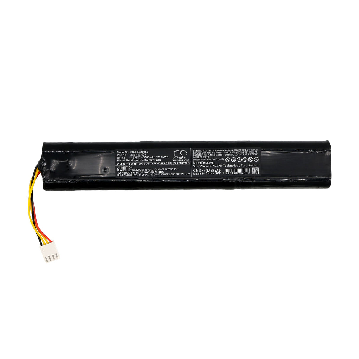 7.2v, Ni-mh, 3600mah, Equipment Battery Fits Elektronika Ecfl 30, Edct 20, 25.92wh Equipment, Survey, Test Cameron Sino Technology Limited