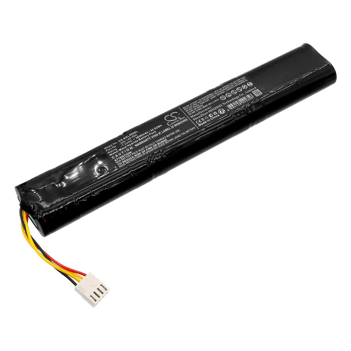 7.2v, Ni-mh, 3600mah, Equipment Battery Fits Elektronika Ecfl 30, Edct 20, 25.92wh Equipment, Survey, Test Cameron Sino Technology Limited