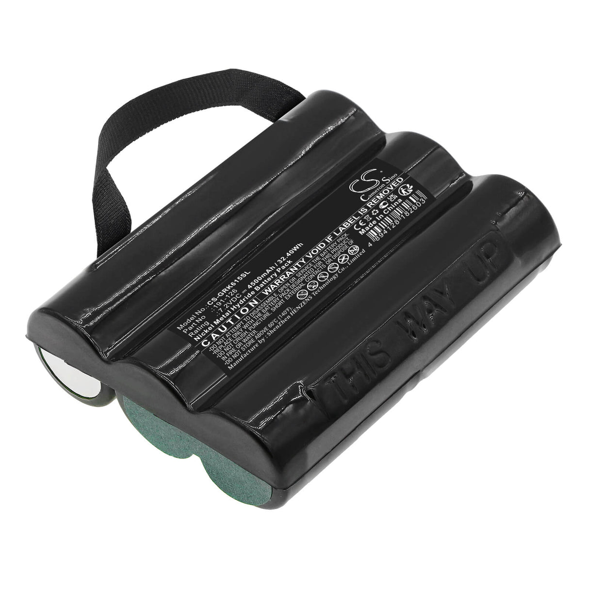 7.2V, Ni-MH, 4500mAh, Equipment battery fits Ge, 191-126, DPI610 Pressure Calibrators, Dpi615 Pressure Calibrators, 32.4Wh Equipment, Survey, Test Cameron Sino Technology Limited