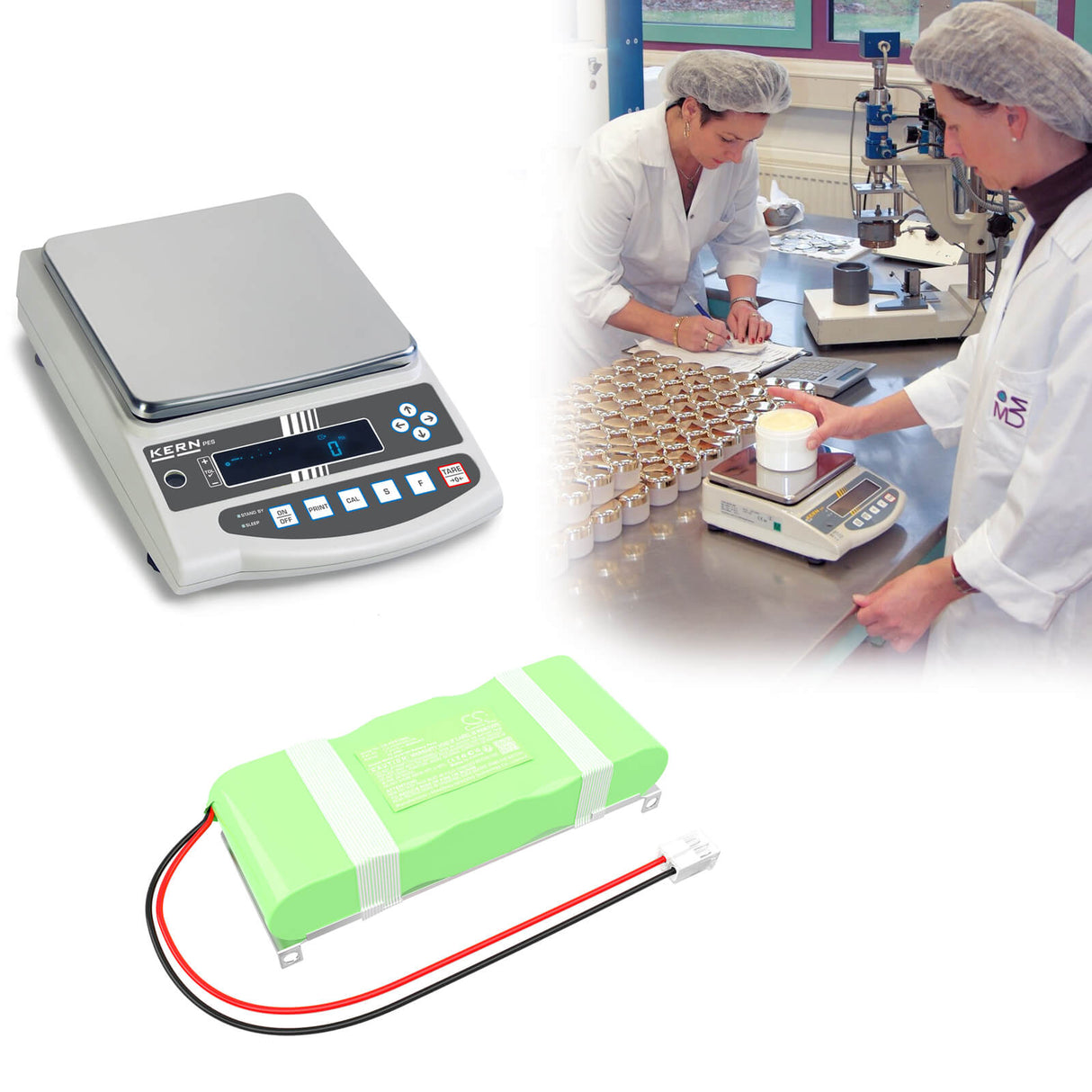 7.2V, Ni-MH, 4500mAh, Electronic Scales battery fits Kern, Kern Pes/pej, Pes_pej, 32.4Wh Electronic Scales Cameron Sino Technology Limited