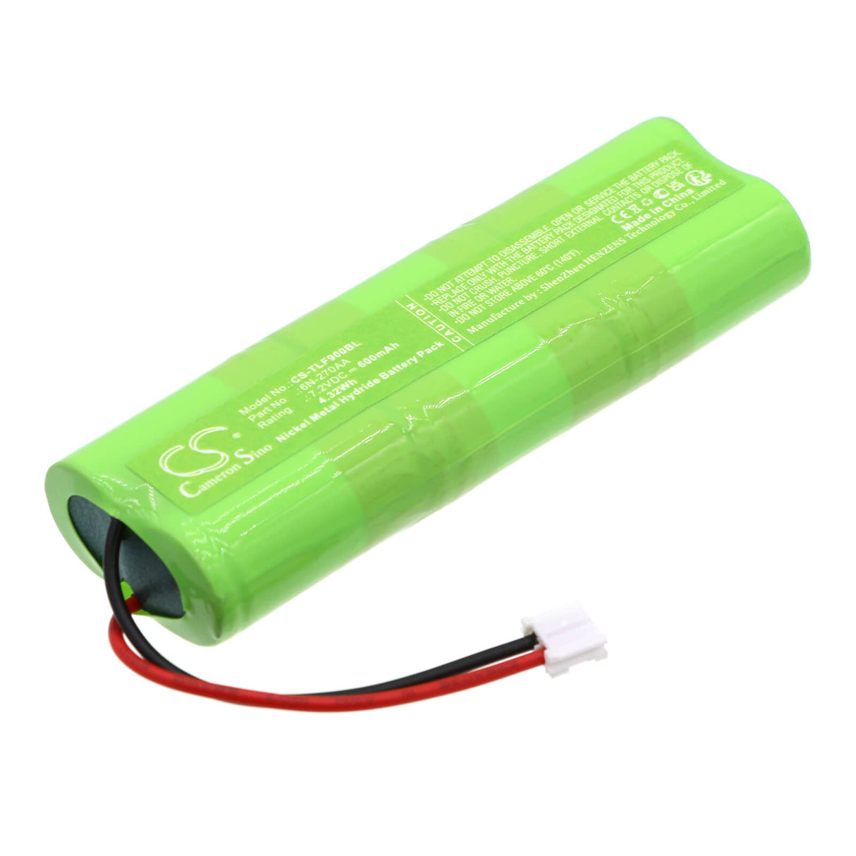 7.2v, Ni-mh, 600mah, Crane Remote Battery Fits Telenot, 35 973, B+b, 4.32wh Crane Remote Control Cameron Sino Technology Limited