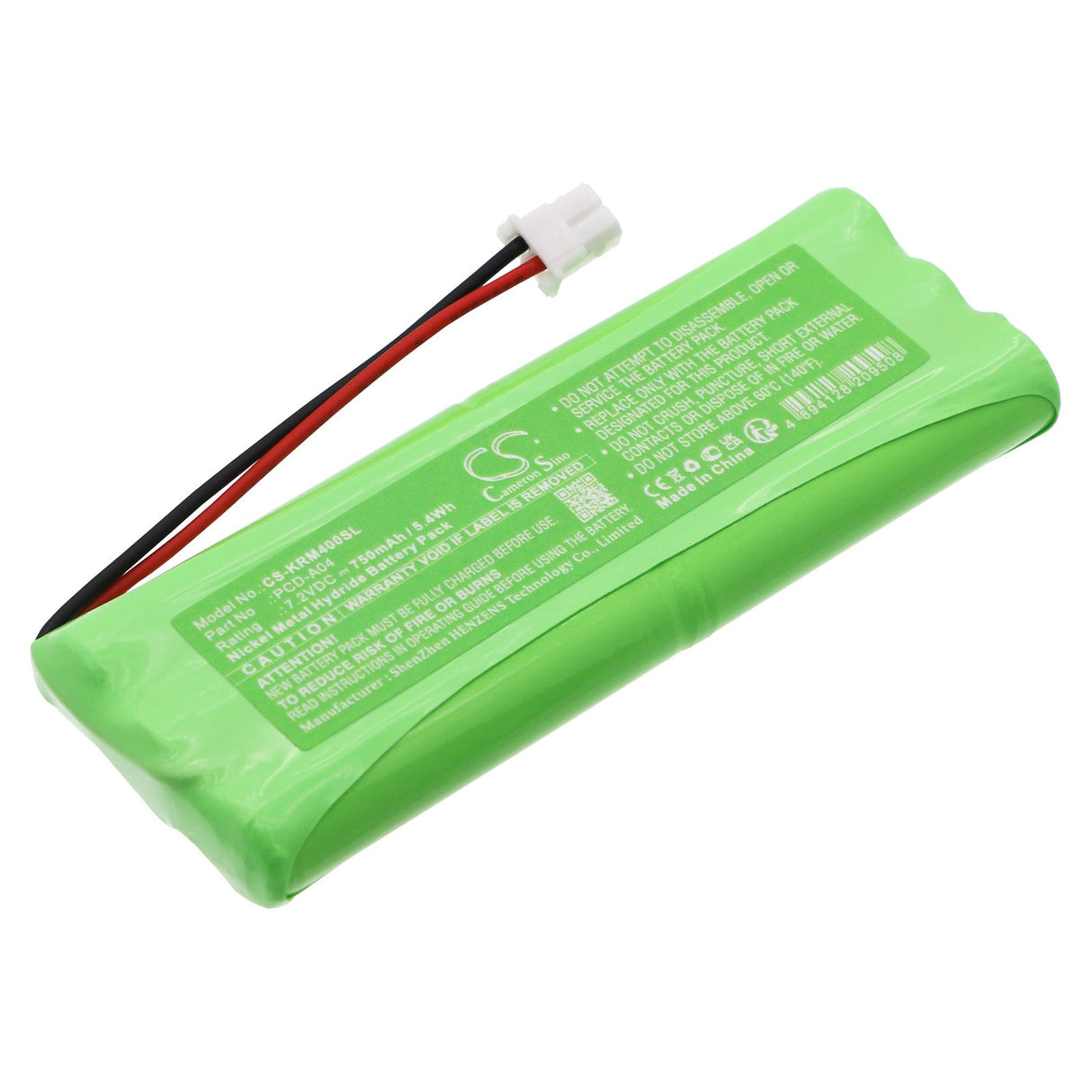 7.2V, Ni-MH, 750mAh, Electronic Scales battery fits Kern, Auto-off-funktion, 5.4Wh Electronic Scales Cameron Sino Technology Limited