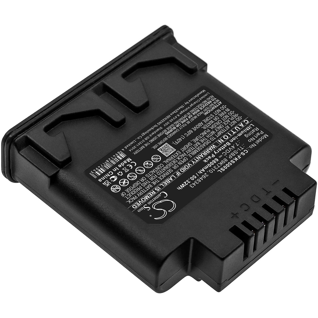 7.4v, 6800mah, Li-ion Thermal camera battery Fit's Fluke, Ir Flexcam, Ir Smart, Ti50ft, 50.32wh Thermal Camera Cameron Sino Technology Limited (Suspended)