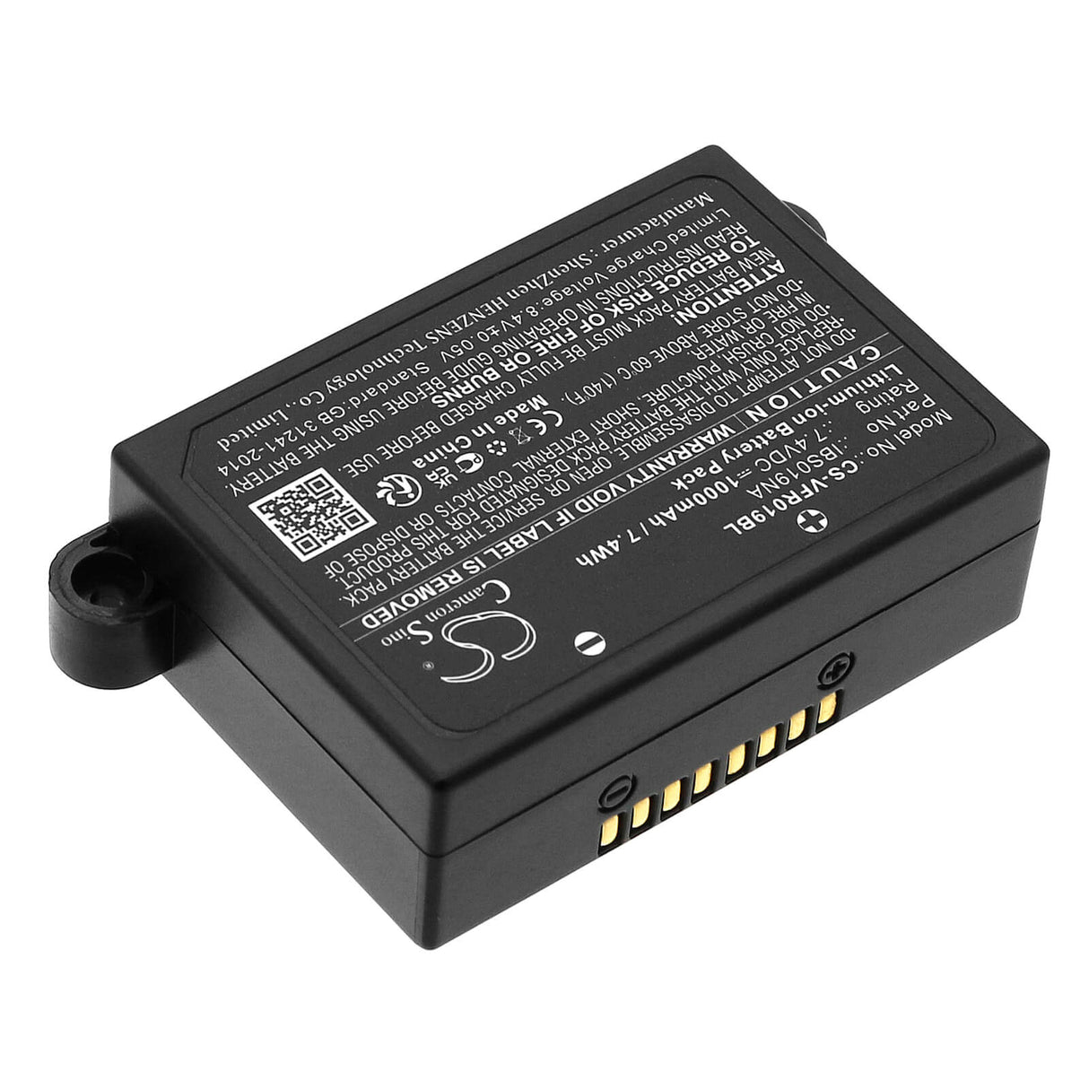 7.4V, Li-ion, 1000mAh, Payment Terminal battery fits Verifone, Ibs019na, Ibs019na, T650c, 7.4Wh Payment Terminal Cameron Sino Technology Limited