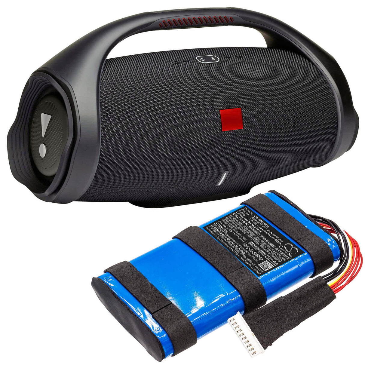 7.4V, Li-ion, 10400mAh, Speaker battery fits Jbl, Boombox 2, 76.96Wh Speaker Cameron Sino Technology Limited
