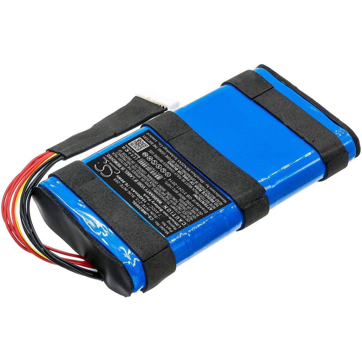 7.4V, Li-ion, 10400mAh, Speaker battery fits Jbl, Boombox 2, 76.96Wh Speaker Cameron Sino Technology Limited