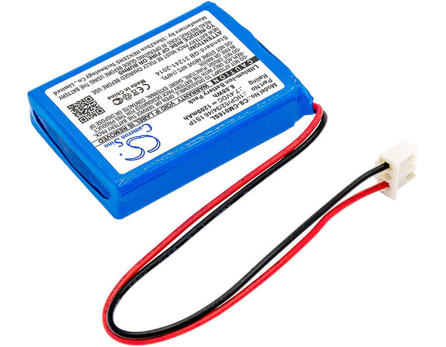 7,4V, Li-ion, 1200mAh, Batterie Pack batterie convient à Custom Battery Pack, 2icp/52/34/46 1s2p, 8,88Wh Batterie Pack Cameron Sino Technology Limited