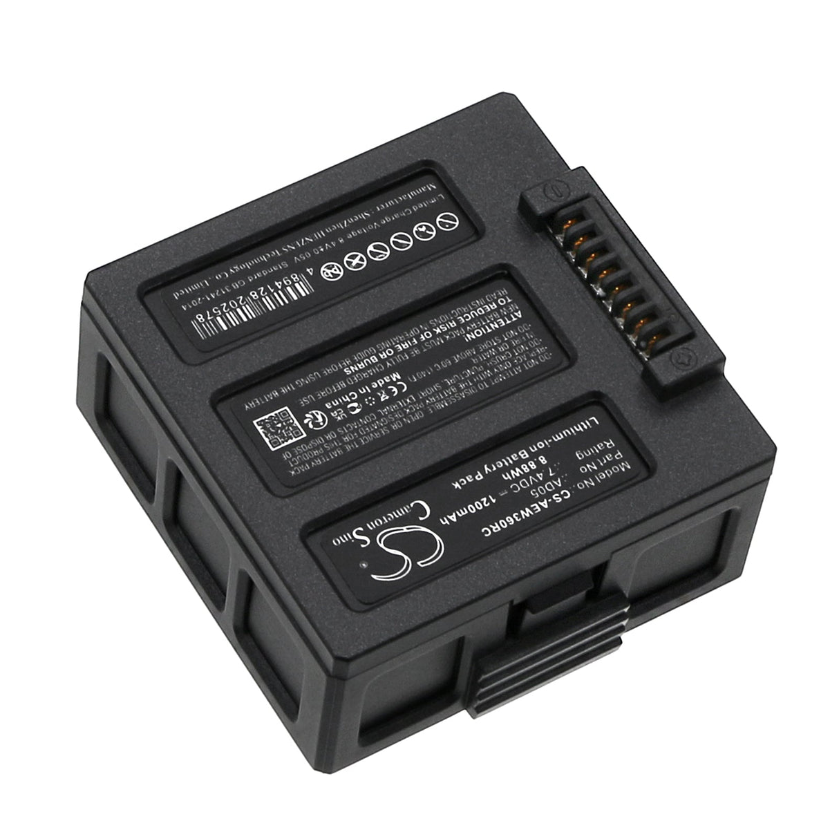 7.4v, Li-ion, 1200mah, Drone Battery Fits AEE Sparrow 360, 8.88wh Drones Cameron Sino Technology Limited