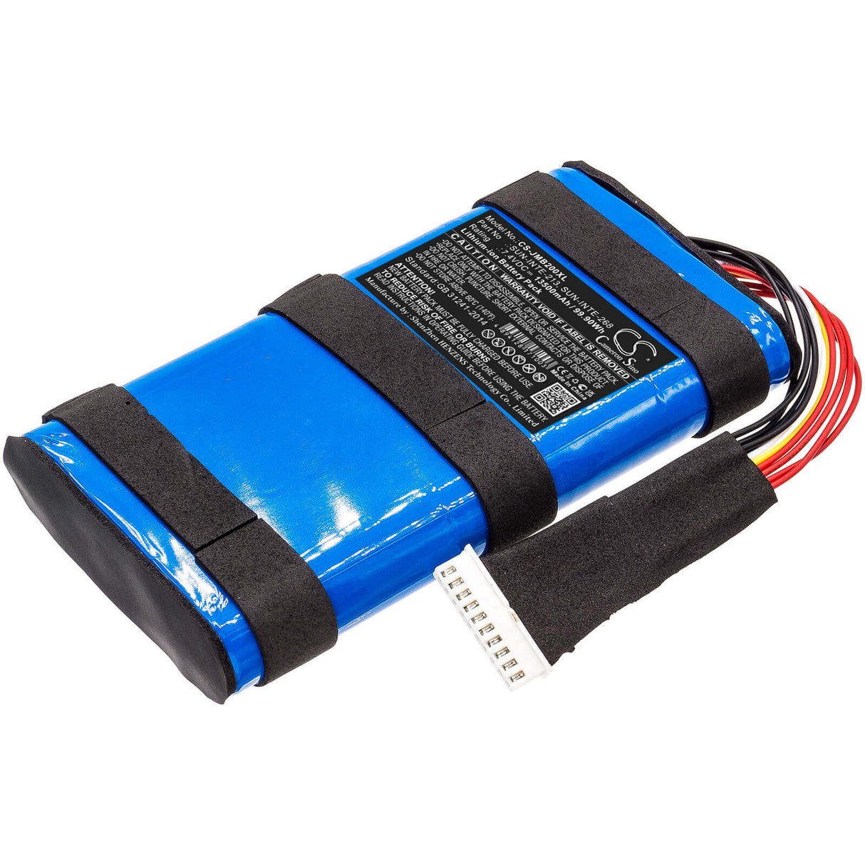 7.4V, Li-ion, 13500mAh, Speaker battery fits Jbl, Boombox 2, 99.90Wh Speaker Cameron Sino Technology Limited