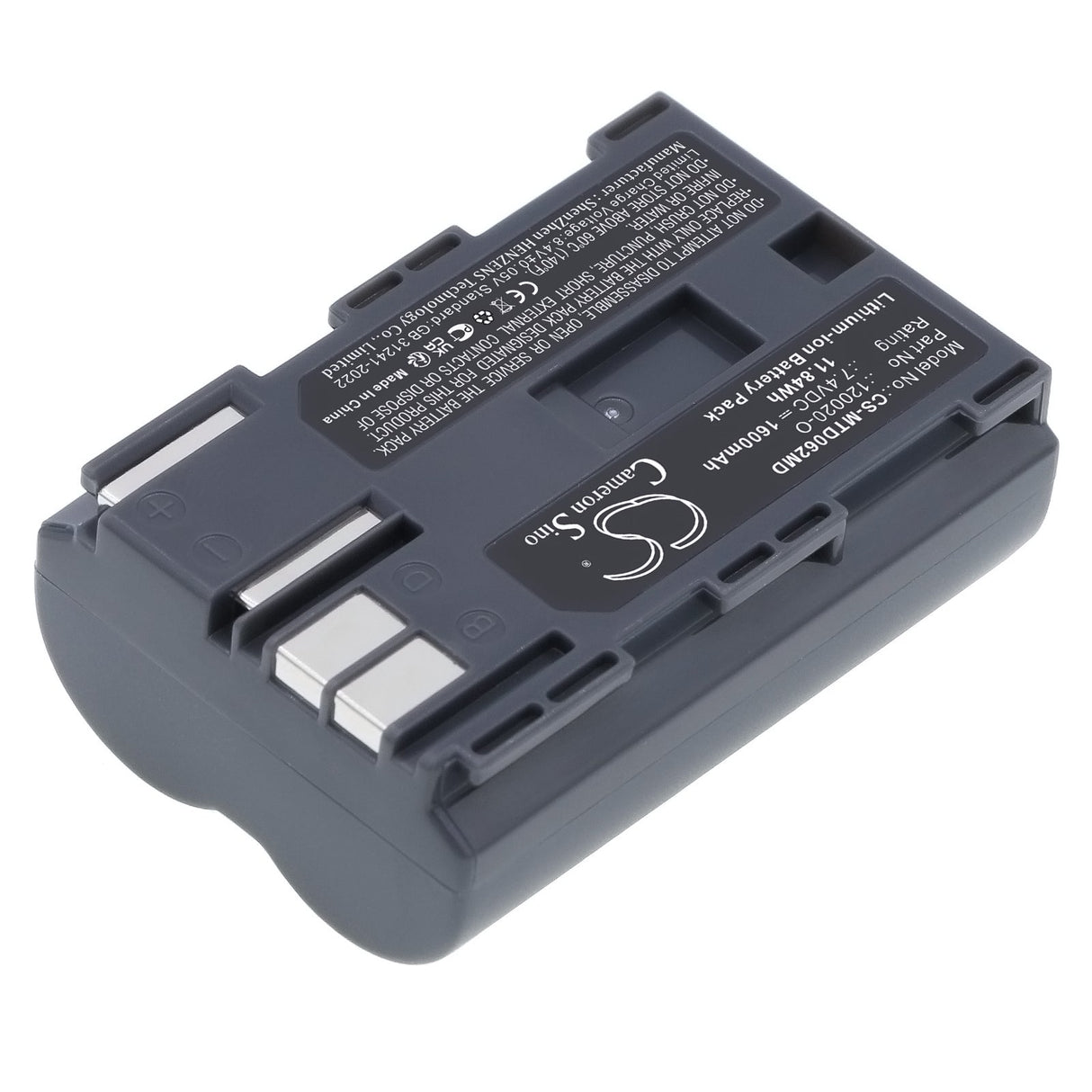 7.4V, Li-ion, 1600mAh, Medical battery fits Mortara, F1559, Monitor Surveyor S4, 11.84Wh Medical Cameron Sino Technology Limited (Medical)