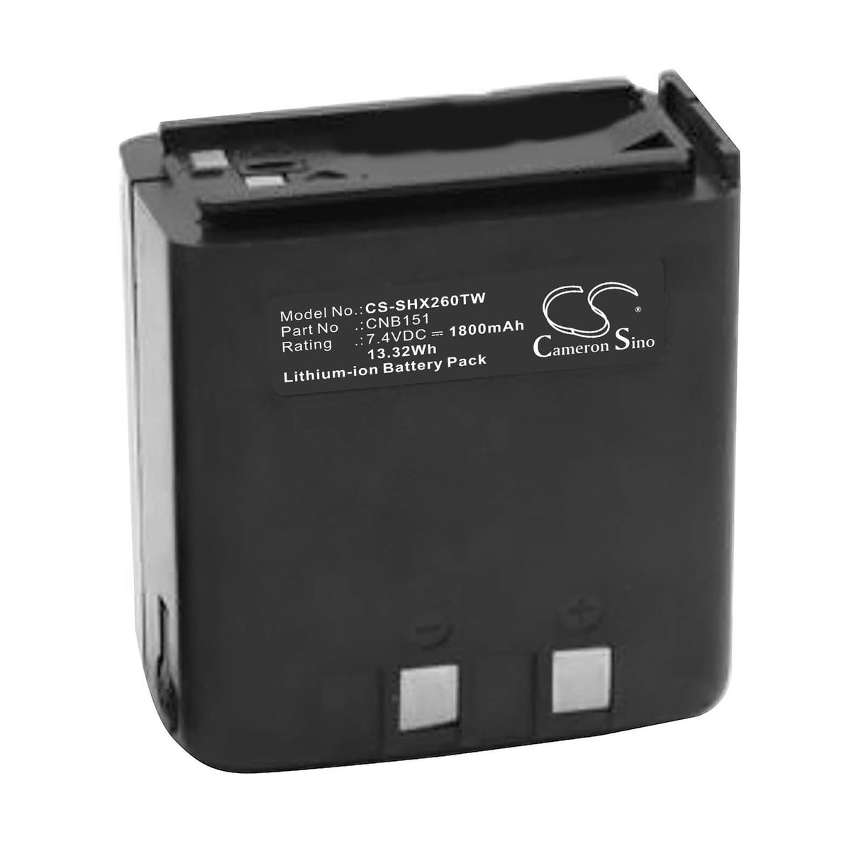 7.4v, Li-ion, 1800mah, Two-Way Radio Battery Fits Standard Horizon, At200, At201, 13.32wh Two-Way Radio Cameron Sino Technology Limited (Suspended)