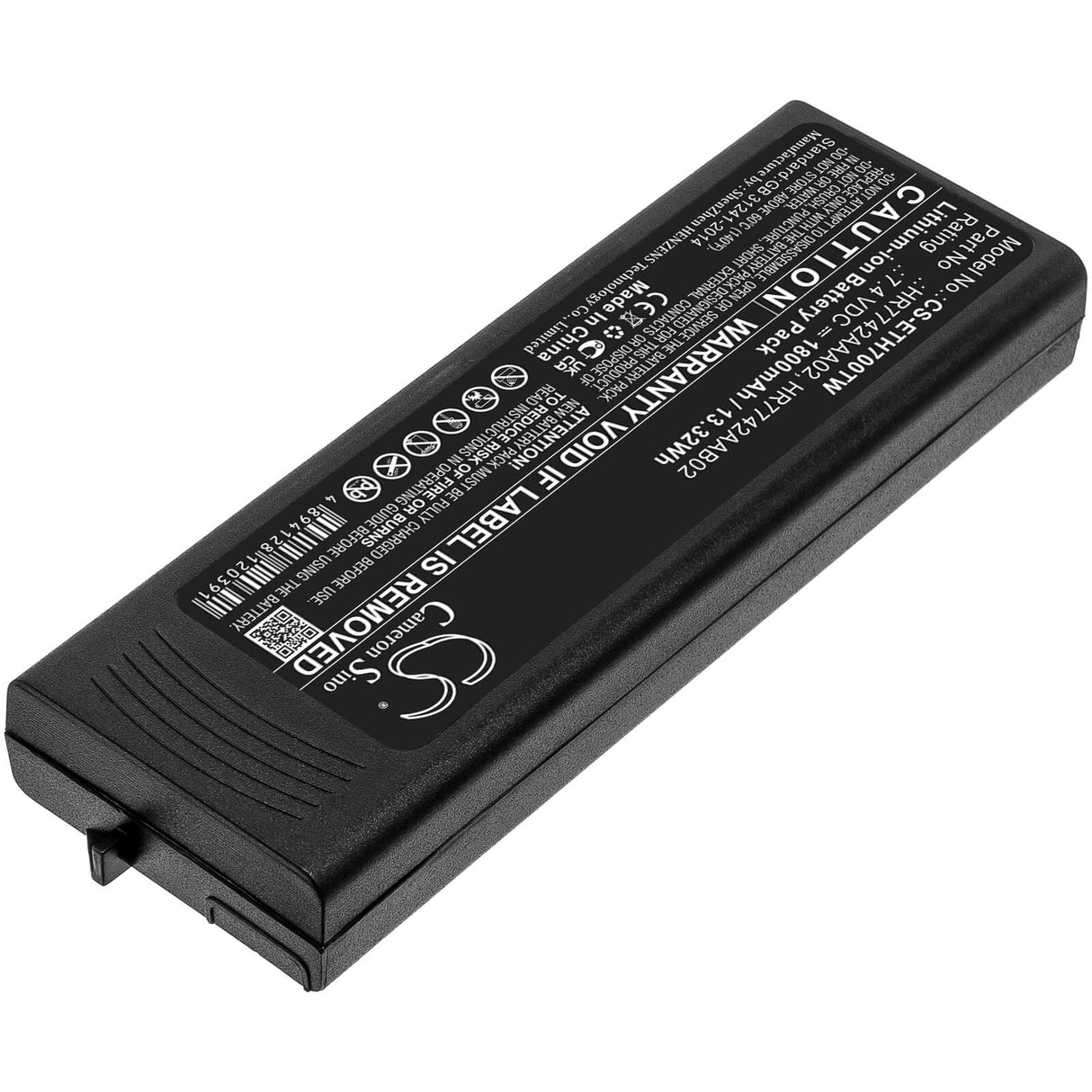 7.4V, Li-ion, 1800mAh, Two-Way Radio battery fits Eads, Cassidian, Hr7742aaa02, P3g, Tph700, 13.32Wh Two-Way Radio Cameron Sino Technology Limited