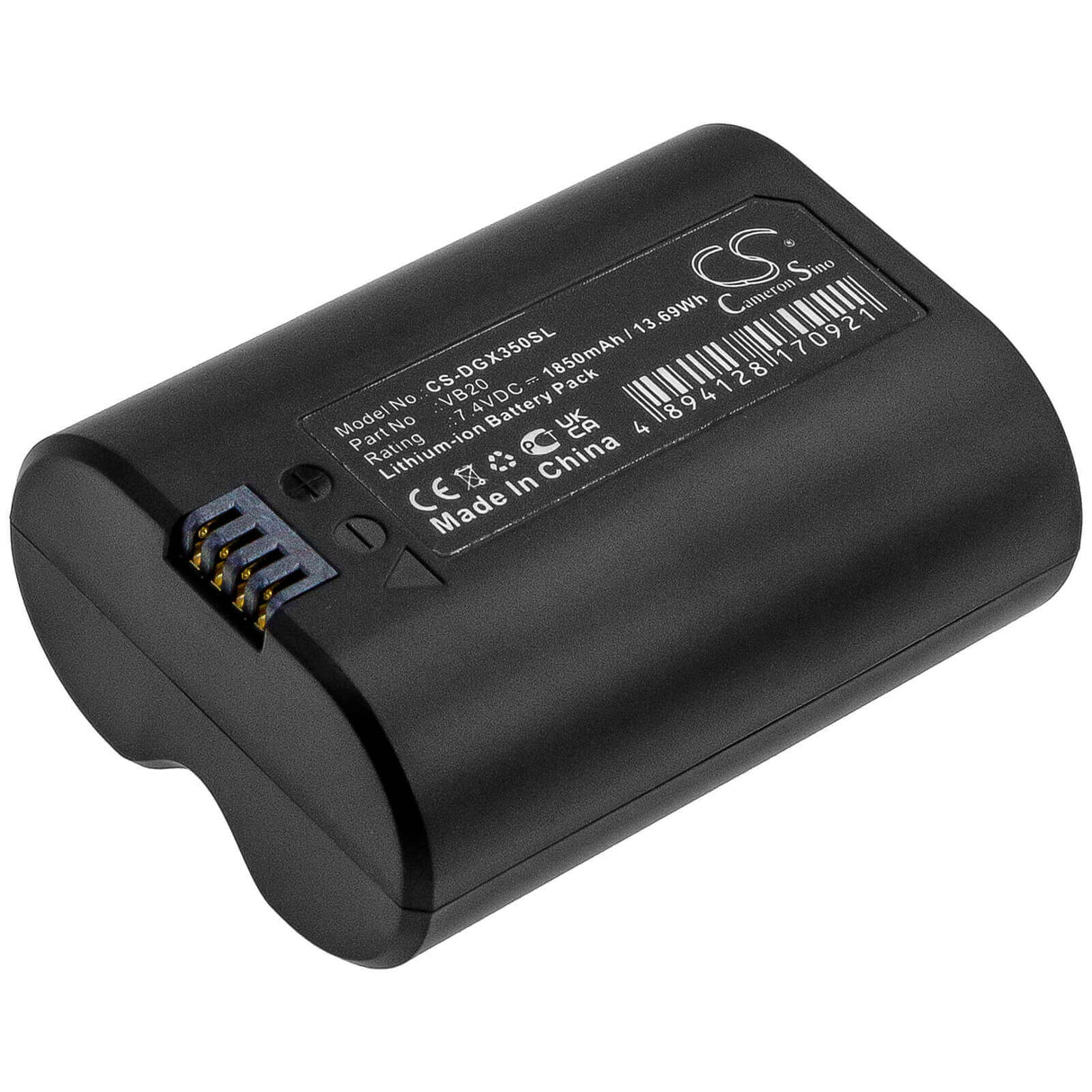 7,4V, Li-ion, 1850mAh, batterie pour éclairage stroboscopique compatible avec Godox, Vb20, V350, V350c, 13,69Wh Éclairage stroboscopique Cameron Sino Technology Limited (Suspendu)