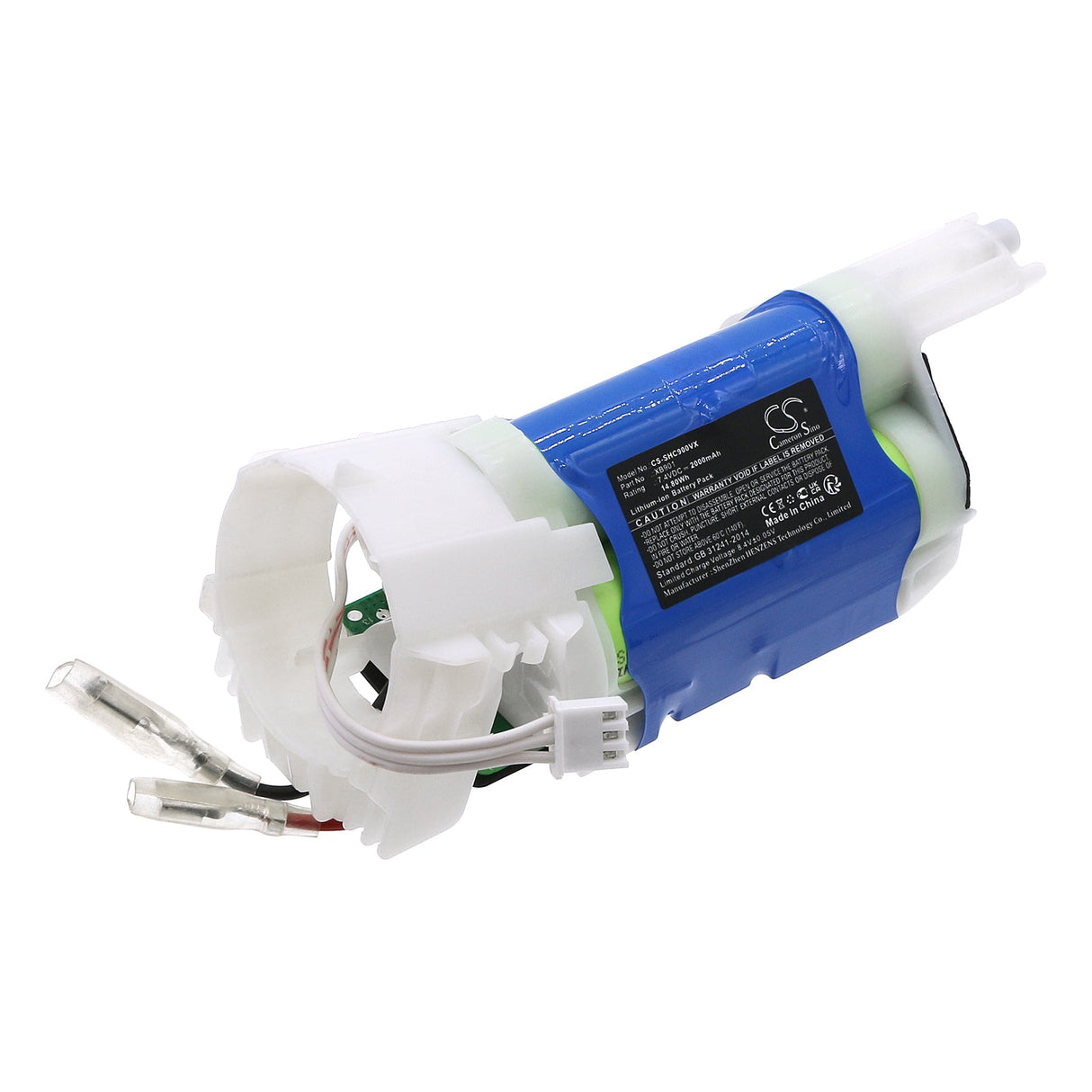 7.4V, Li-ion, 2000mAh, Vacuum Battery fits Shark, Ch900, Ch900wm, 14.80Wh Vacuum Cameron Sino Technology Limited