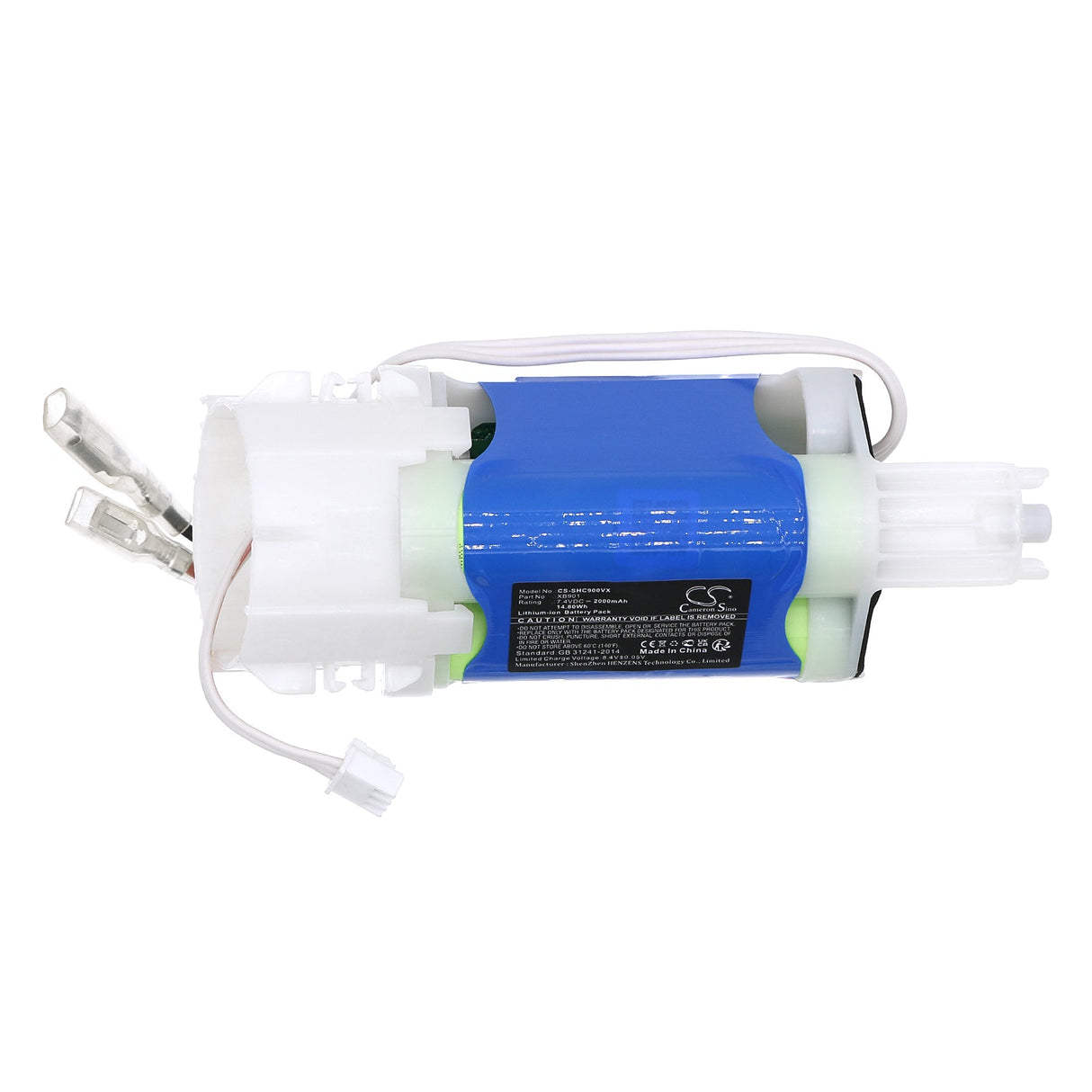 7.4V, Li-ion, 2000mAh, Vacuum Battery fits Shark, Ch900, Ch900wm, 14.80Wh Vacuum Cameron Sino Technology Limited