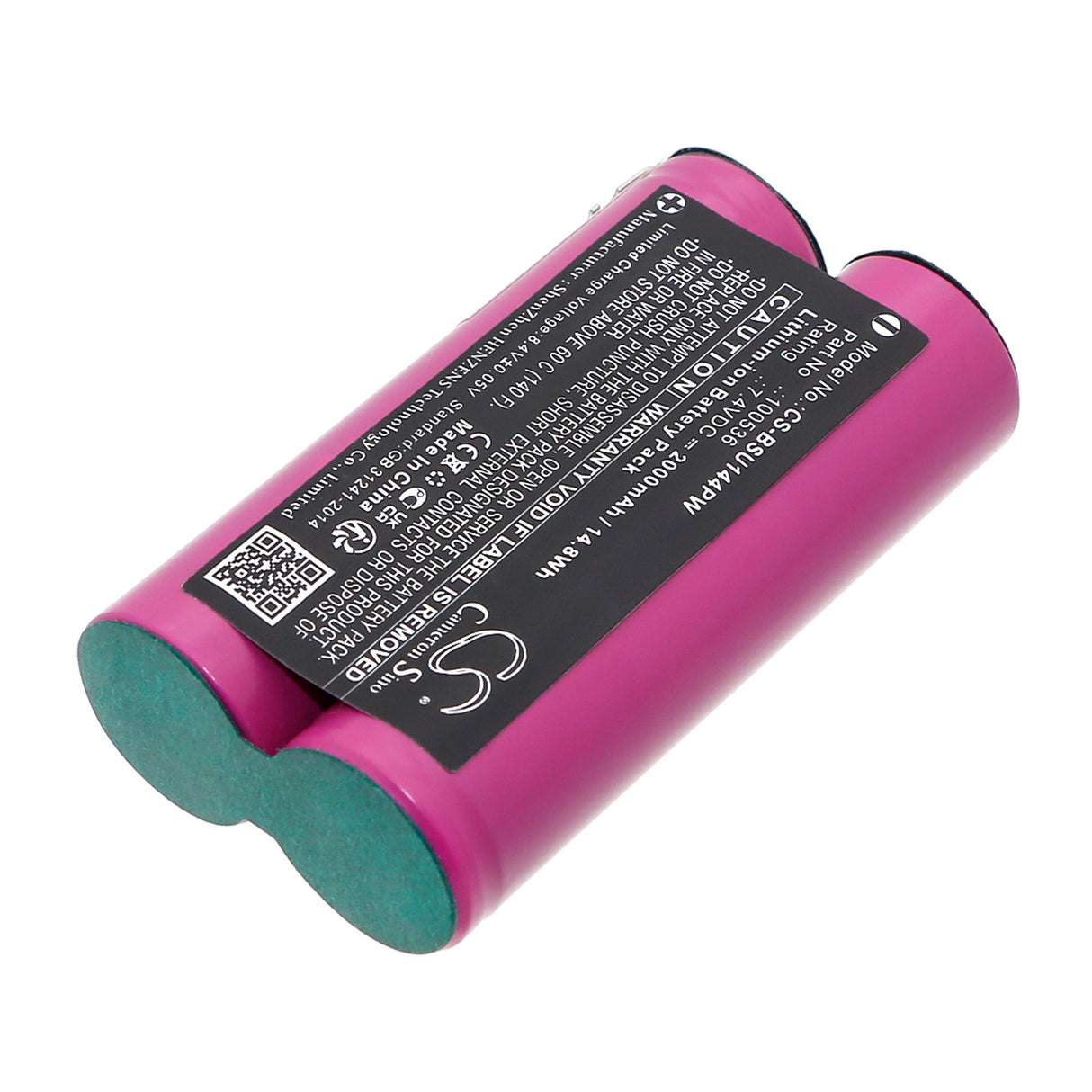 7,4V, Li-ion, 2000mAh, batterie pour outils électriques compatible avec Bosch, Uneo, 14,8Wh Power Tools Cameron Sino Technology Limited (Outils électriques)